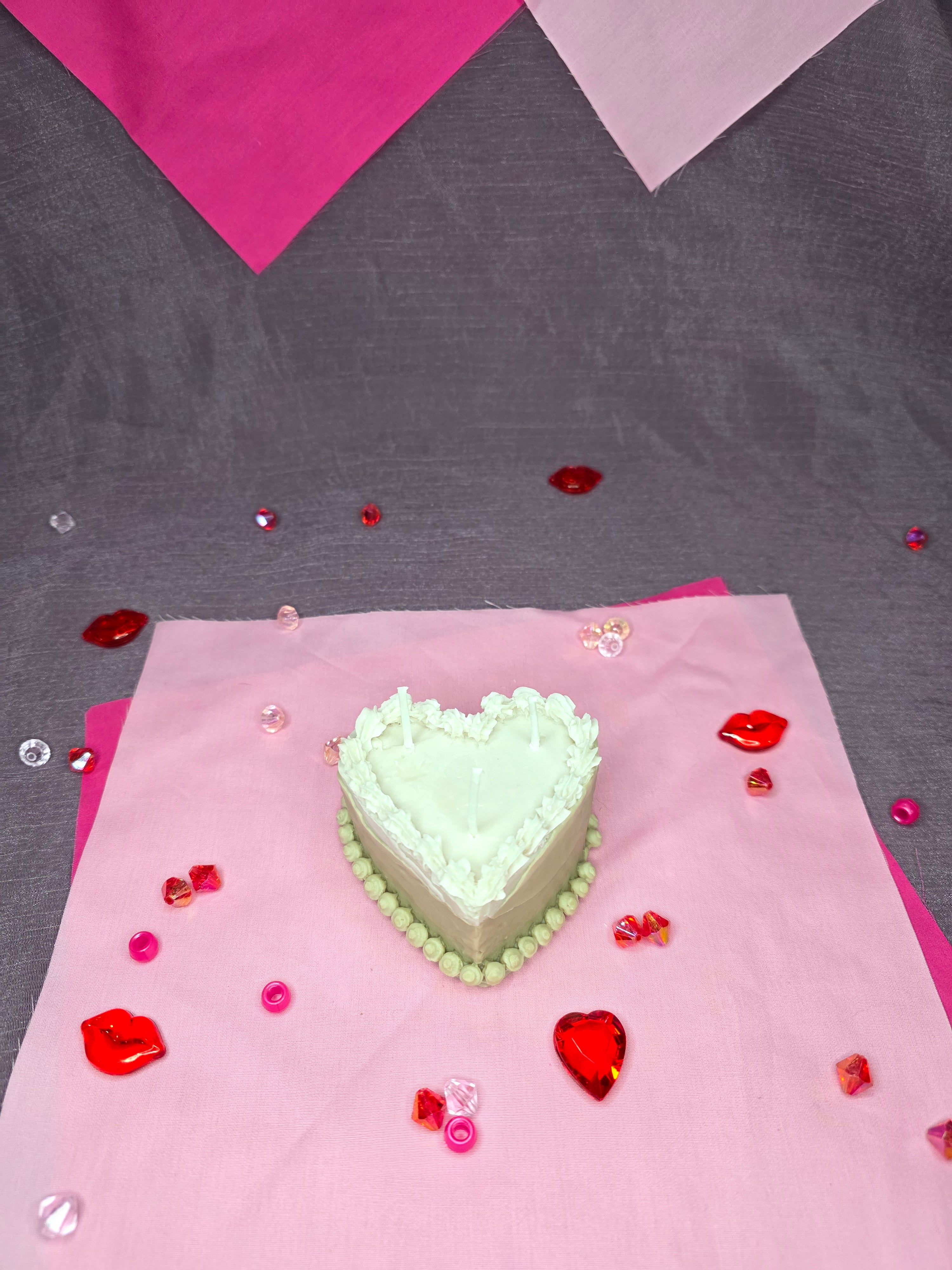 Heart Decorated Cake