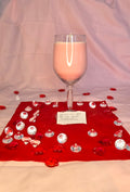 Wine Glass - Message in a Candle