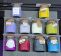 Crystal Infused Honey Jar Candles