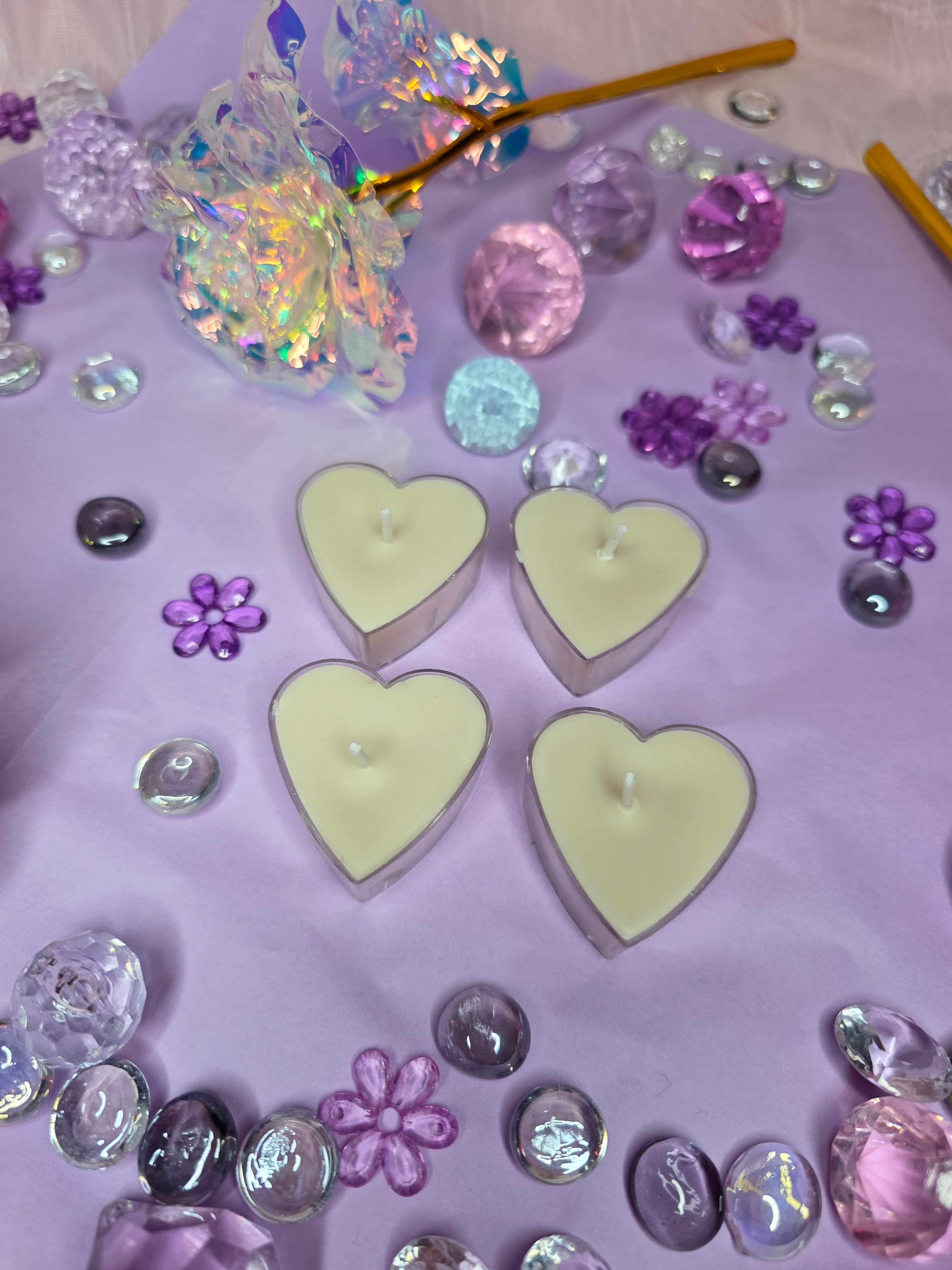 Heart Shaped Tea Lights