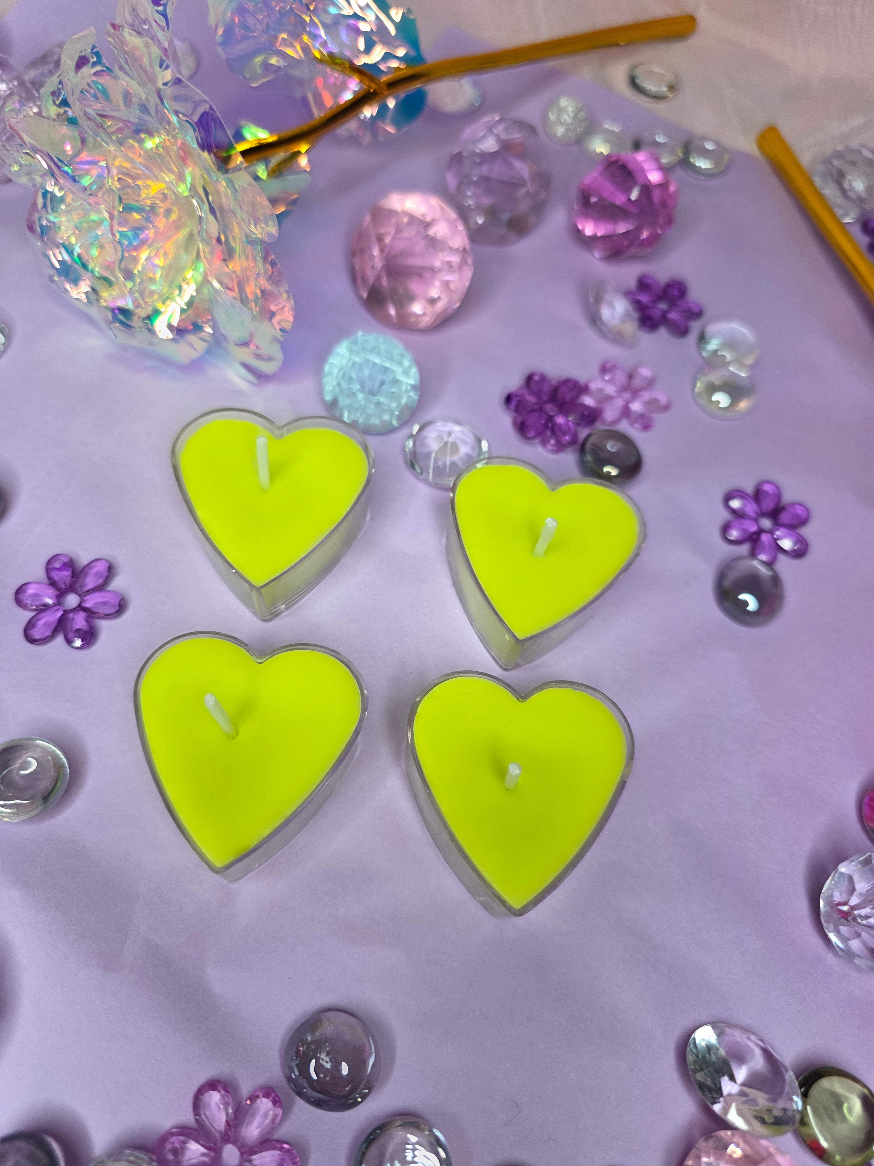 Heart Shaped Tea Lights