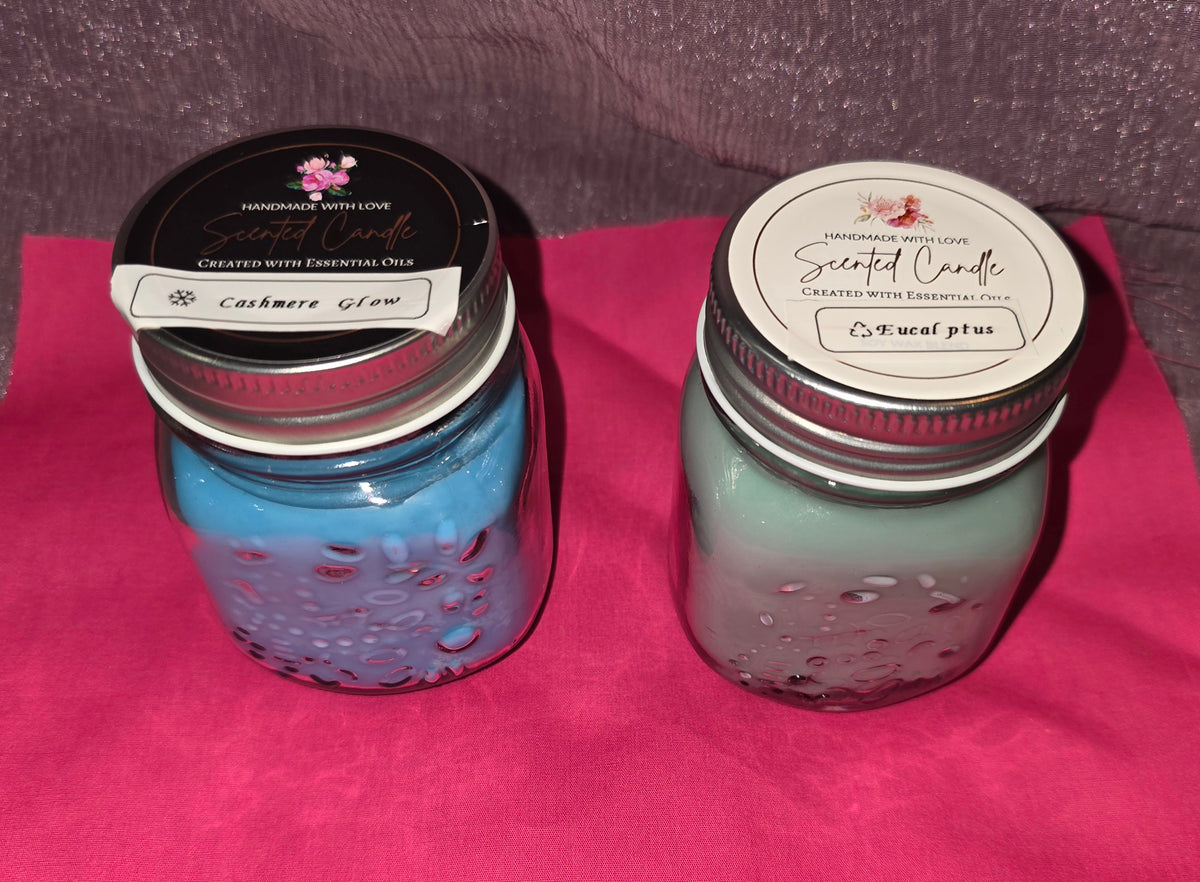 Soul Glow – Chakra Candle with Crystal Surprise