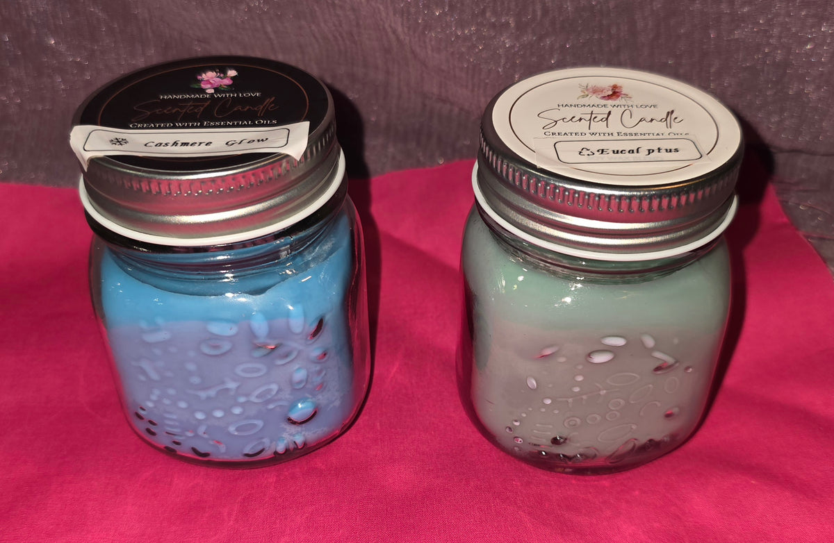 Soul Glow – Chakra Candle with Crystal Surprise