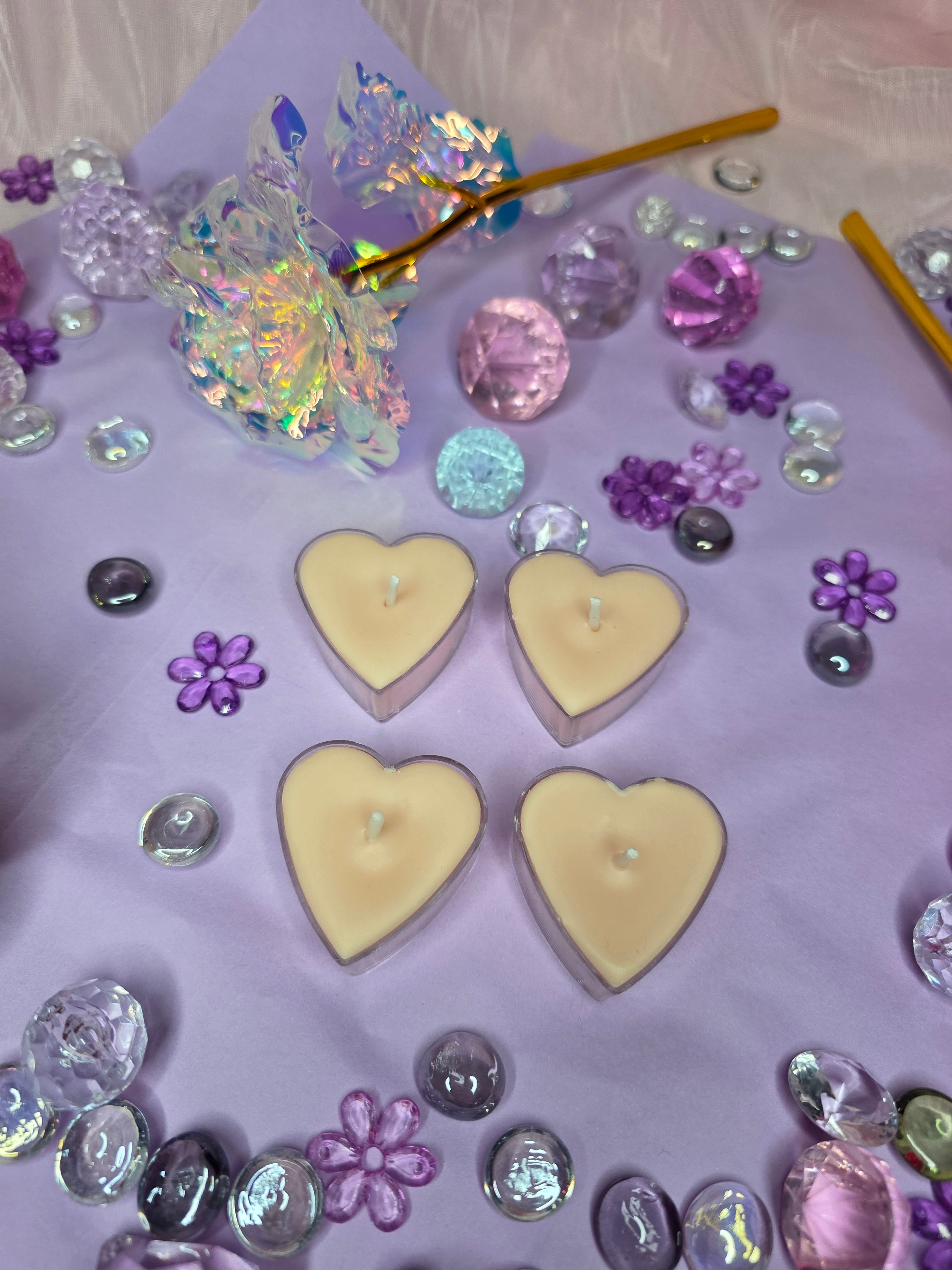 Heart Shaped Tea Lights