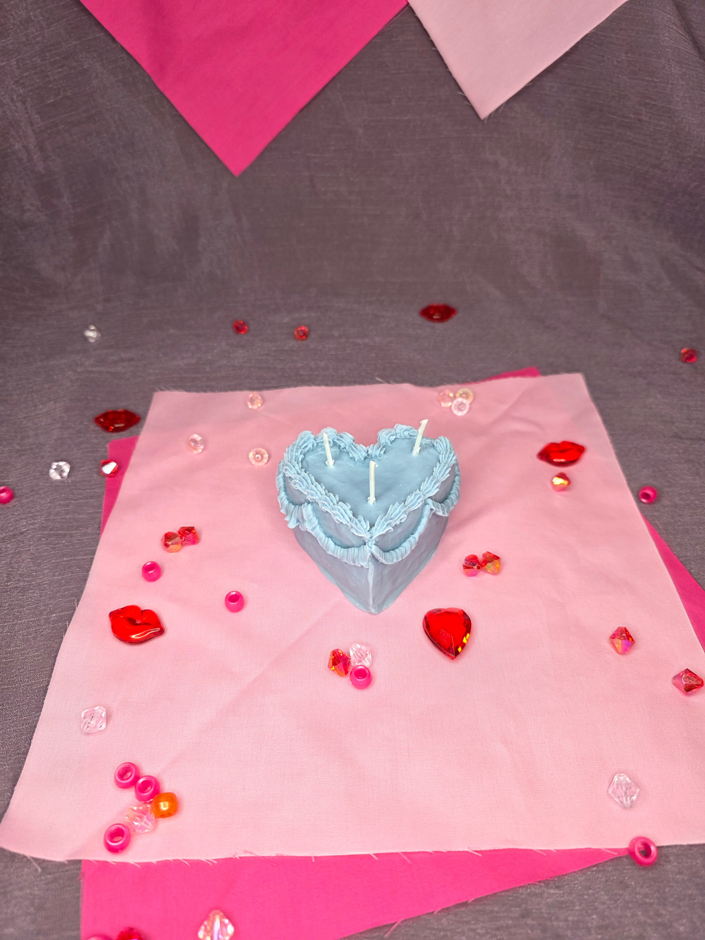 Heart Decorated Cake