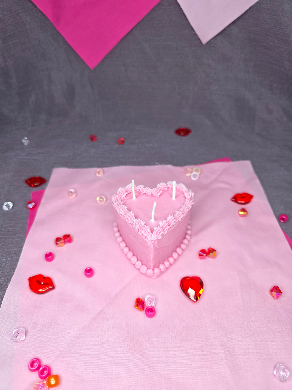 Heart Decorated Cake